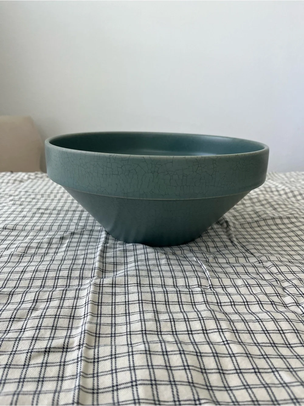 Studio McGee Green Wide Brim Bowl